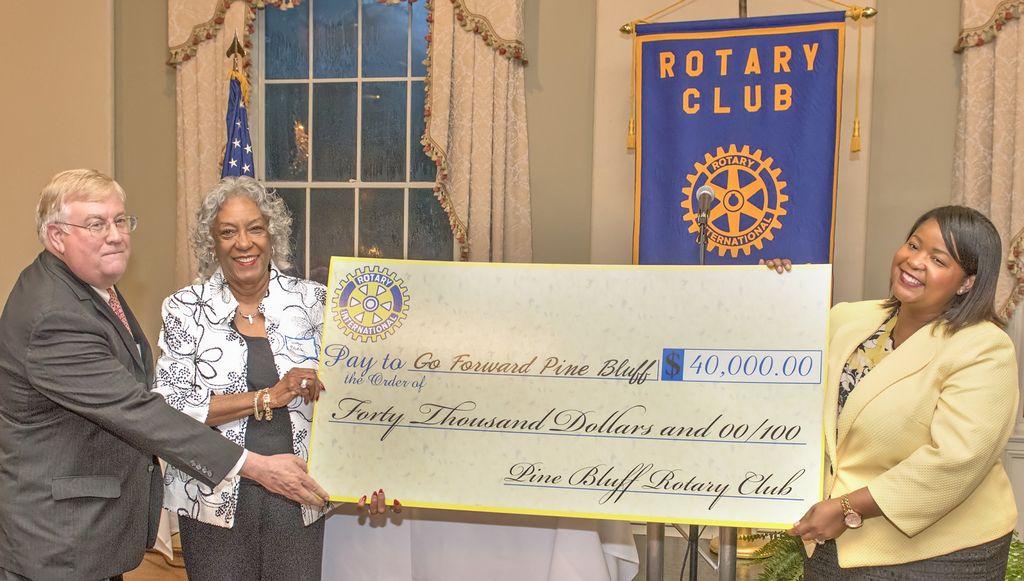 Rotary celebrates centennial with GFPB donation