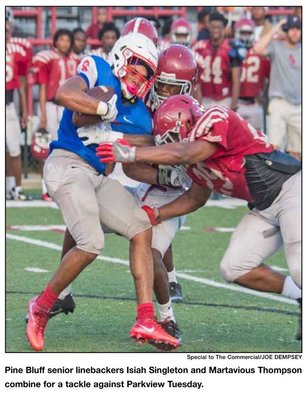 Pine Bluff plays host to Parkview for scrimmage