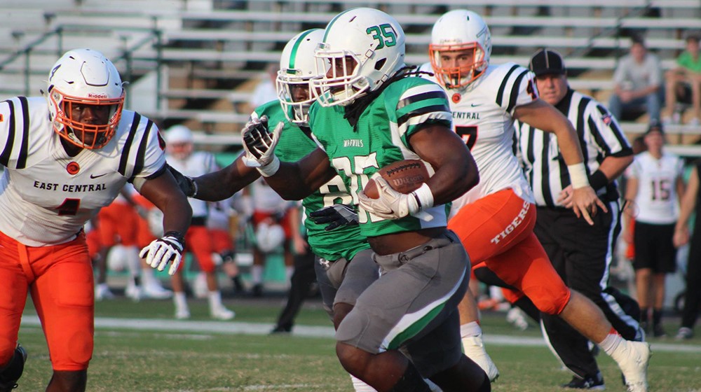 SEOSU Stampede capitalize on UAM mistakes, defeat Weevils 41-21