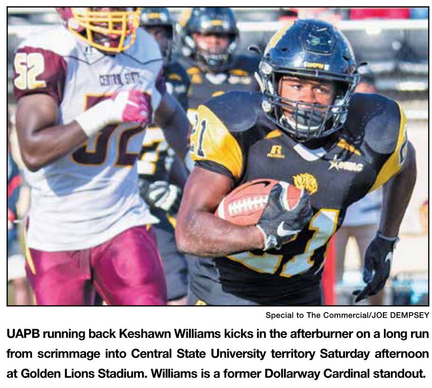 HOMECOMING LETDOWN: UAPB falls to Central State