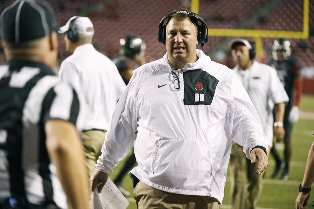 Bielema narrows focus in face of job security questions