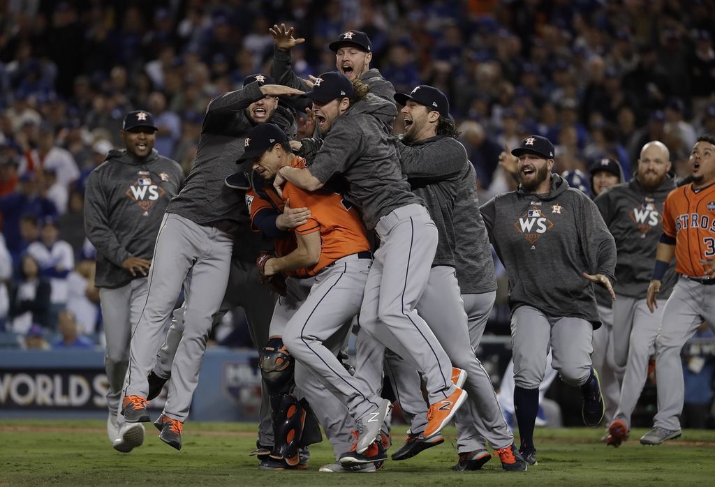 Astros win 1st World Series, top Dodgers in Game 7