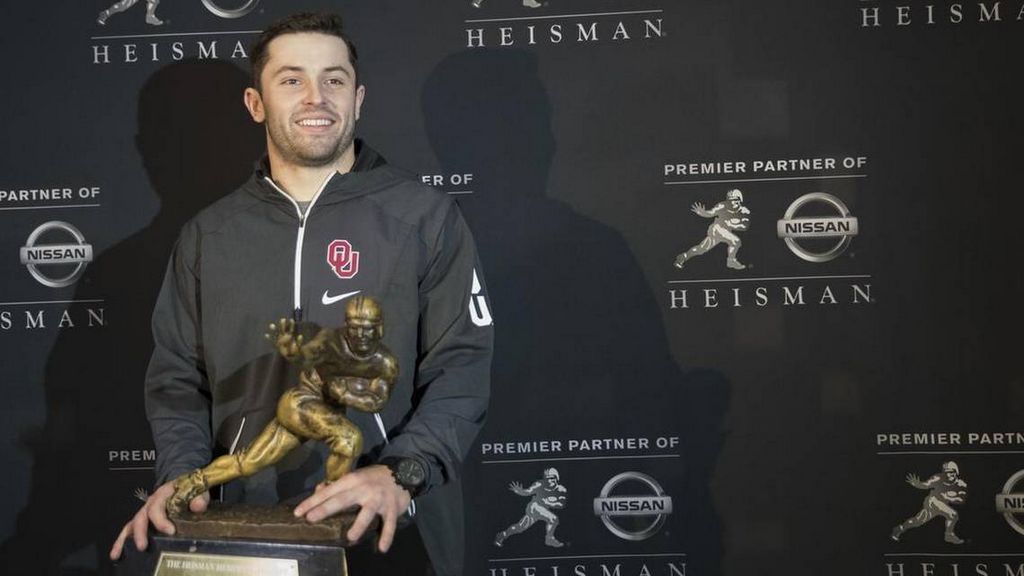 Oklahoma’s Mayfield wins Heisman