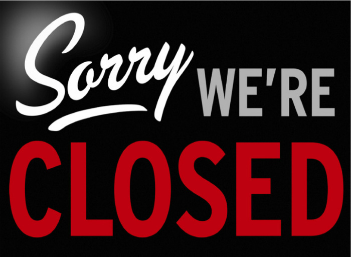 HOLIDAY CLOSINGS