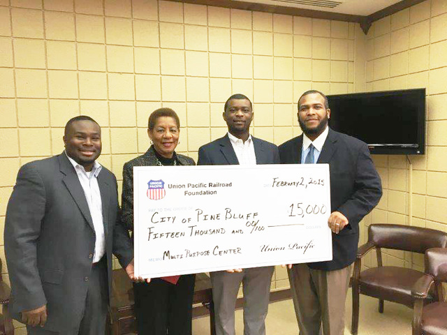 UP makes city donation