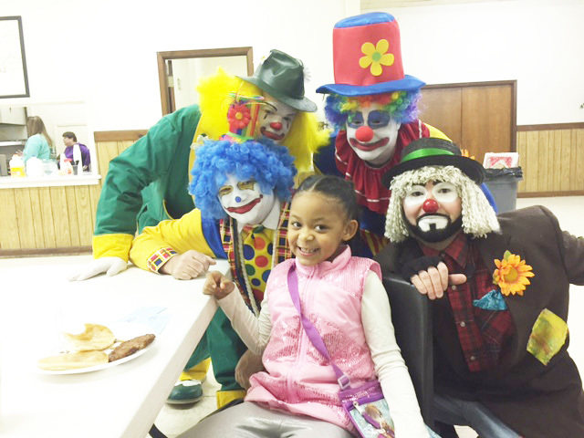 Clowning around