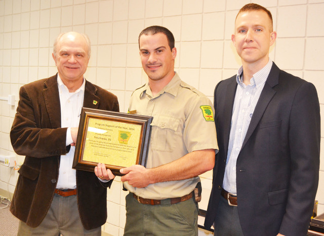 Honoring county forester