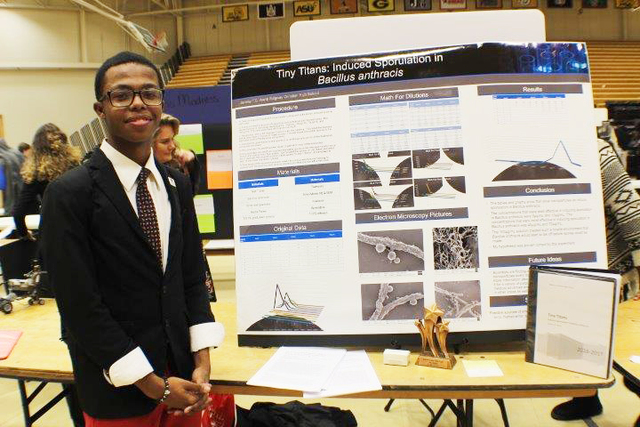 Ridgway student top winner at UAPB science fair