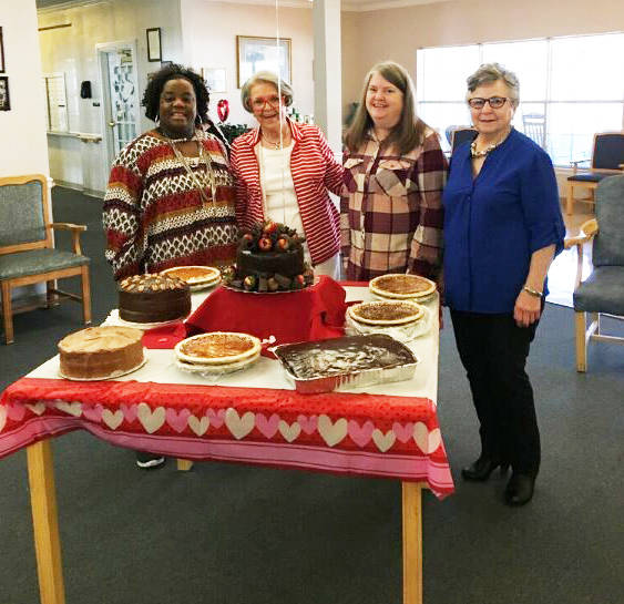 Whispering Knoll holds bake sale
