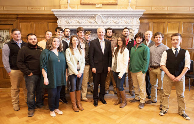 UAM Agriculture Policy Class tours Capitol