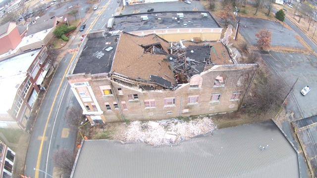 Trice condemns demolition of his building