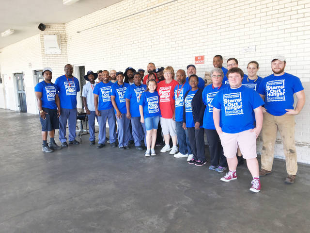 Pine Bluff area letter carriers collect more than 23,000 pounds of food