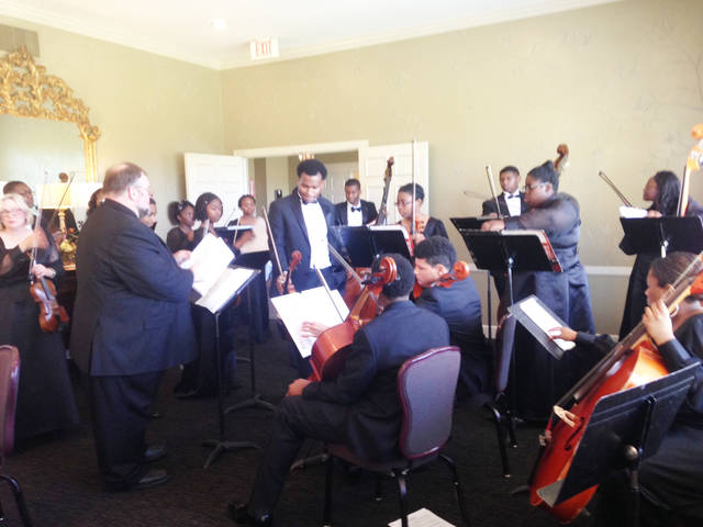 PBHS orchestra performs for Sesame Club