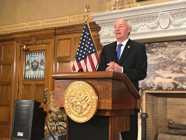 Arkansas governor suggests changes to health-care bill