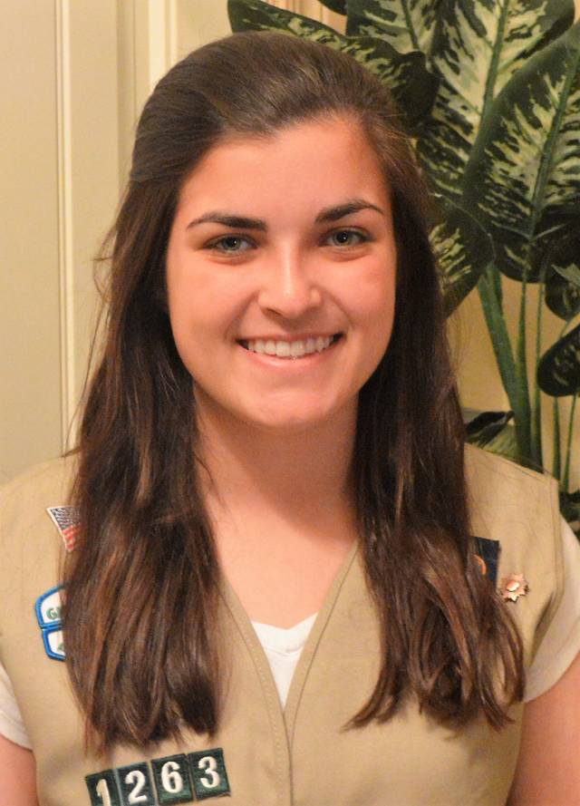 WH student receives highest Girl Scout award