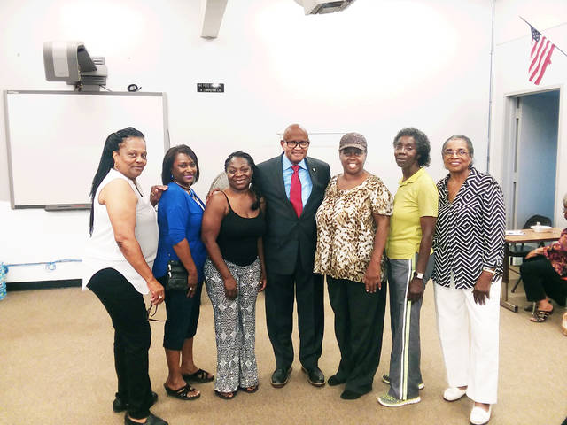 Food giveaway held at First Ward Multi-purpose Community Center
