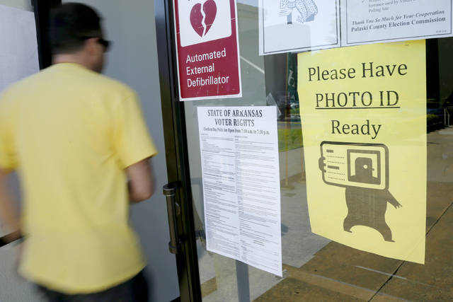 Local elections first test for revived Arkansas voter ID law