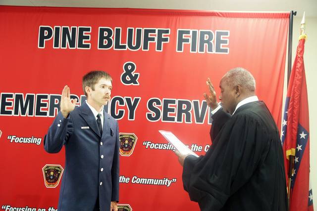 2 firefighters receive promotions Wednesday