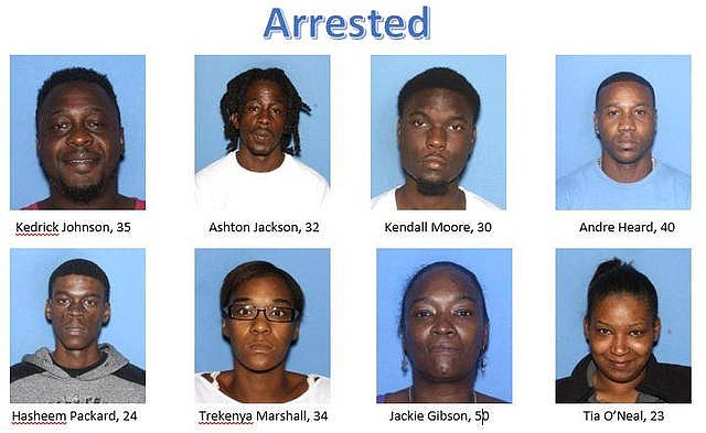 8 Arrested After Friday Drug Raids The Arkansas Democrat Gazette   NEWS 309029996 AR 0 0 T800 