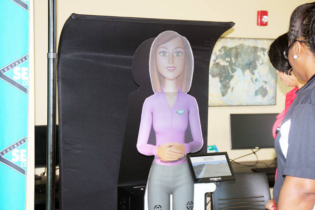 SEARK College features hologram to help on campus