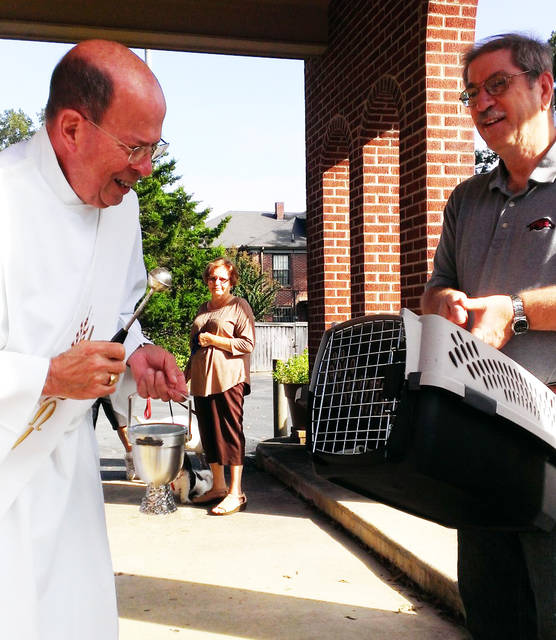 St. Joseph blesses animals