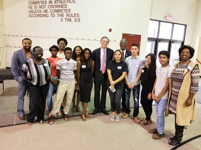 PBHS students attend summit, visit Congressman