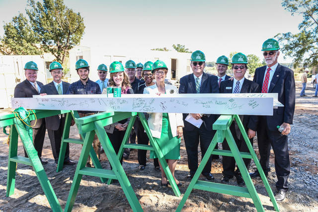 UAM holds beam signing ceremony