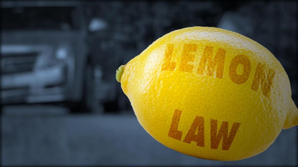 CONSUMER ALERT: Lemon Law sweet, not sour
