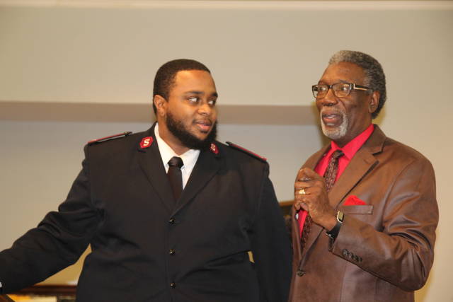 FOR LOVE OF SERVICE: New Salvation Army head details job duties