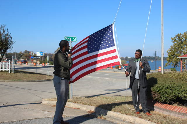 County employees, others commemorate Veterans Day