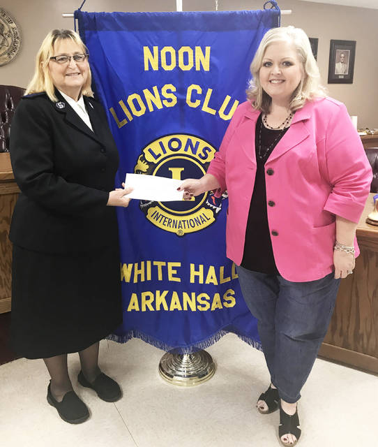 WH Noon Lions honor Salvation Army