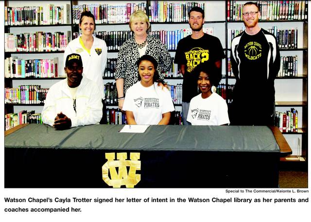 Watson Chapel basketball star Trotter signs with college