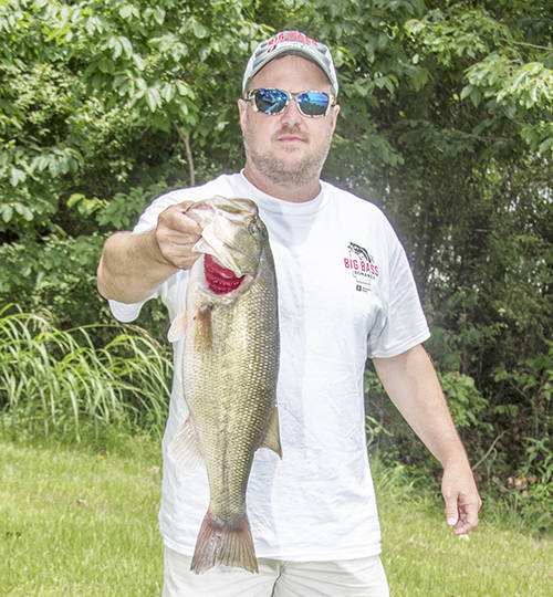 Bass anglers living in the moment, enjoying the Bass Bonanza