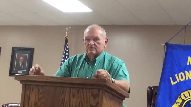 White Hall School District interim Superintendent Doug Dorris speaks to ...