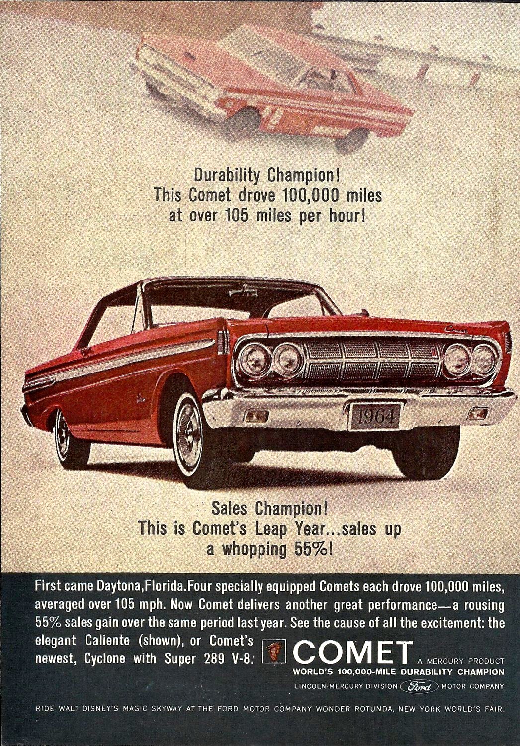 Cars We Remember: Nostalgia marketing: Mercury endurance, Mobilgas economy, Chitwood thrill show, Studebaker at Bonneville