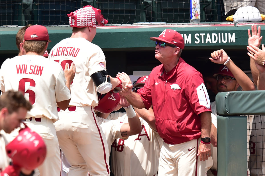 Razorbacks run away with regional opening win