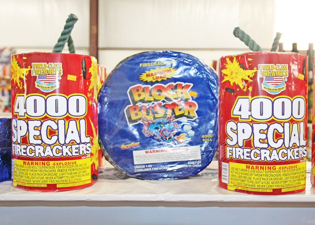 Firework stands gearing up for Independence Day