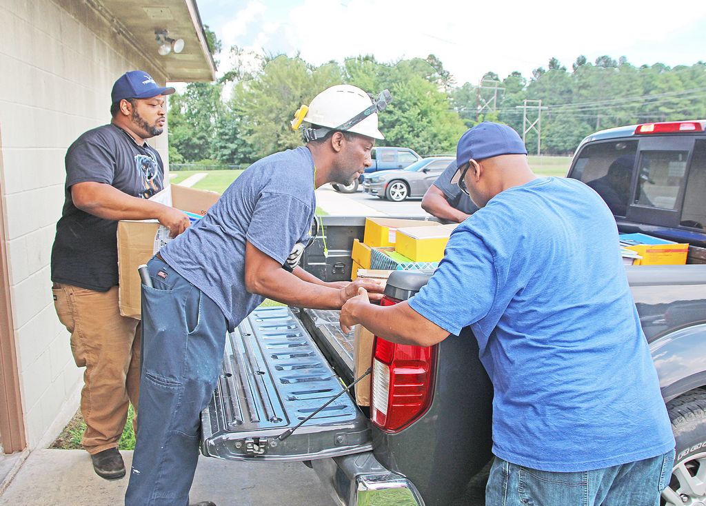 PB’s Twin Rivers Paper Mill workers donate school supplies