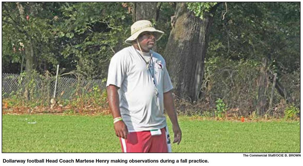 Dollarway football now under stewardship of Henry, moves to 6-3A