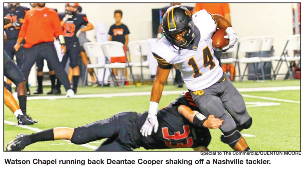 Watson Chapel falls short to Nashville 28-22