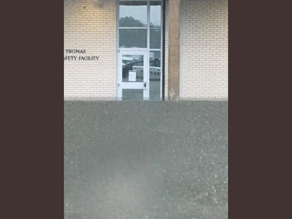 FLOODING DAMAGES PBPD/FD HEADQUARTERS
