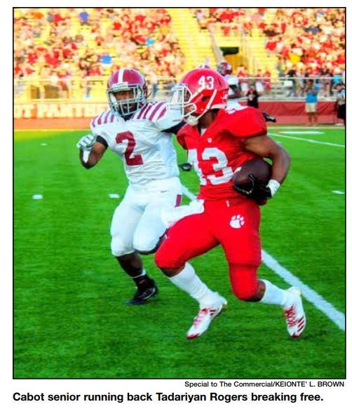 Dead-T keeps Pine Bluff grounded, Cabot wins 35-14