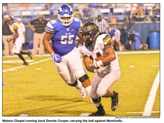 Watson Chapel bounces back with 39-3 win over Monticello