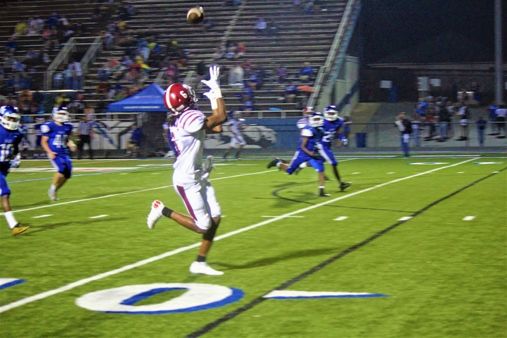 Pine Bluff gains first win, defeats Sylvan Hills 14-8