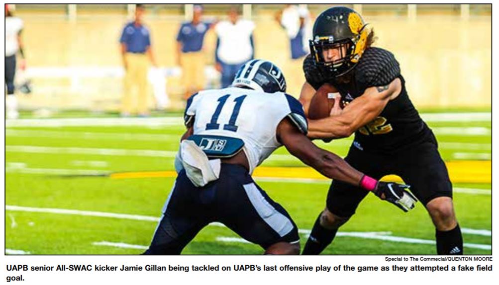 UAPB suffers 30-27 loss to JSU, not holding heads down