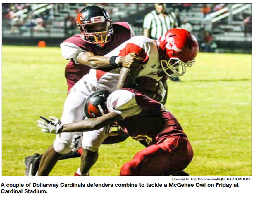 McGehee uses strong second half to down Dollarway, 36-14