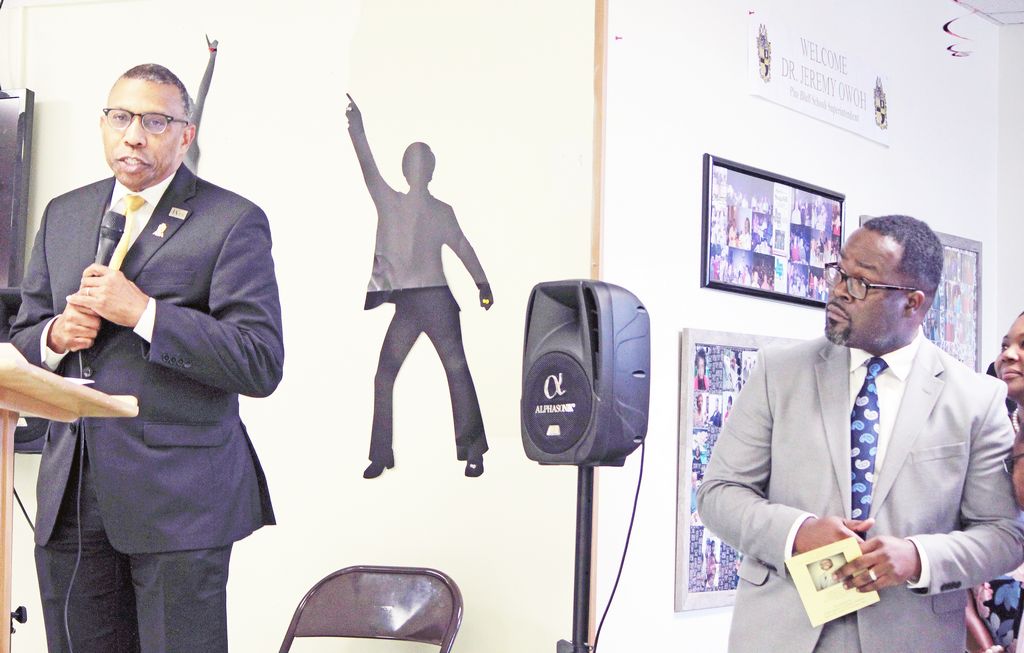 New PBSD superintendent welcomed at Tuesday event