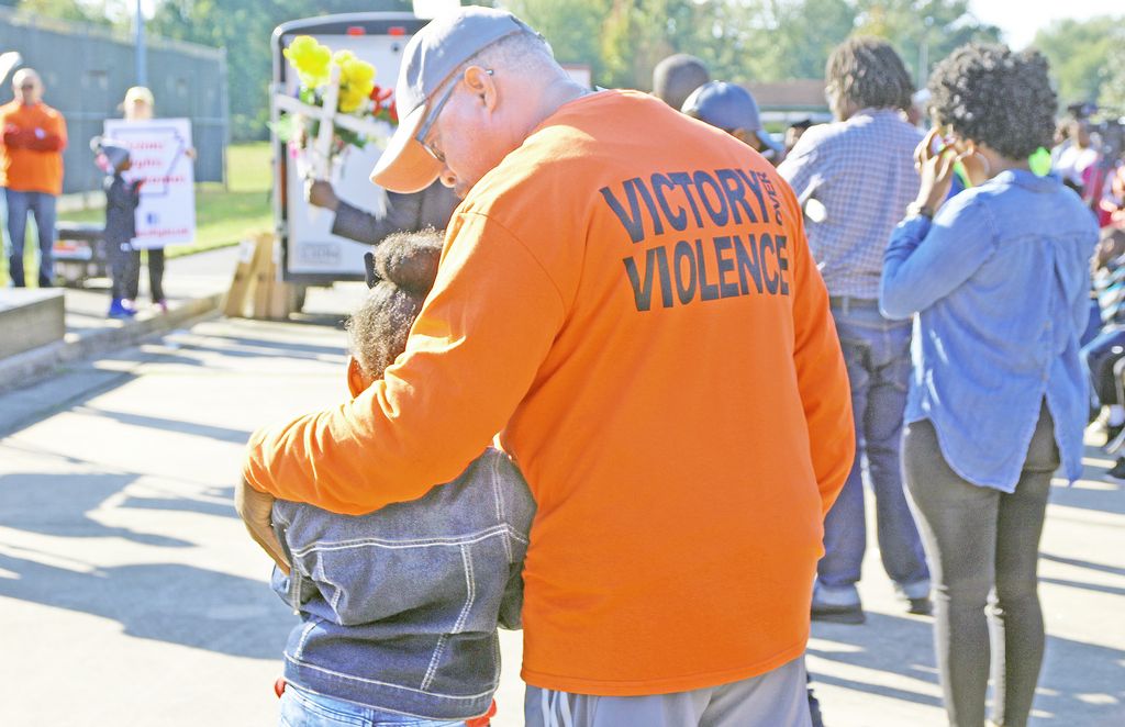 Victory Over Violence Walk held Saturday in PB