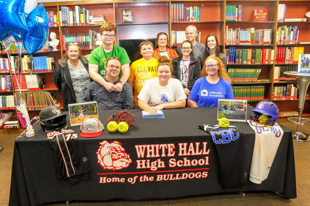 WHHS’s Yates inks her NLI to pitch at Central Baptist College