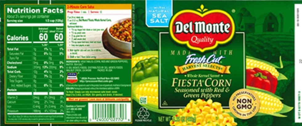 Del Monte Foods recalling ‘under processed’ canned corn